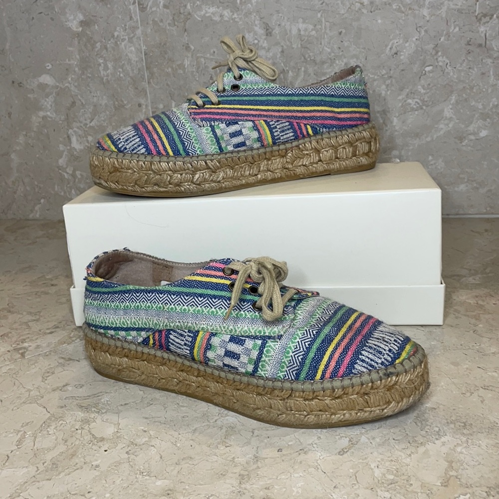 Colorful Cloth Espadrille Sneakers from Spain🇪🇸